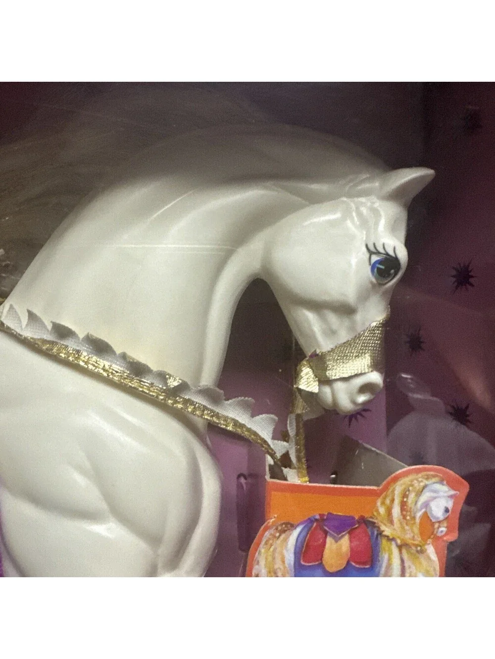 VTG Gypsy Magic Horse The Hunchback of Notre Dame Disney Movie Box Damage Mattel